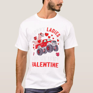 Valentijnsdag sorry dames mama t-shirt
