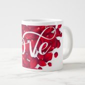 Valentijnsdag special "Mugg" -Cadeau voor haar ❤️ Extra Grote Beker (Voorkant rechts)