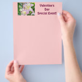 Valentijnsdag Speciale Evenement! Aangepaste Flyer (Hand)