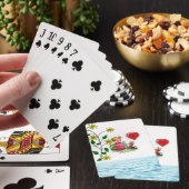 Valentijnsdag speelkaartdek pokerkaarten (Insitu)