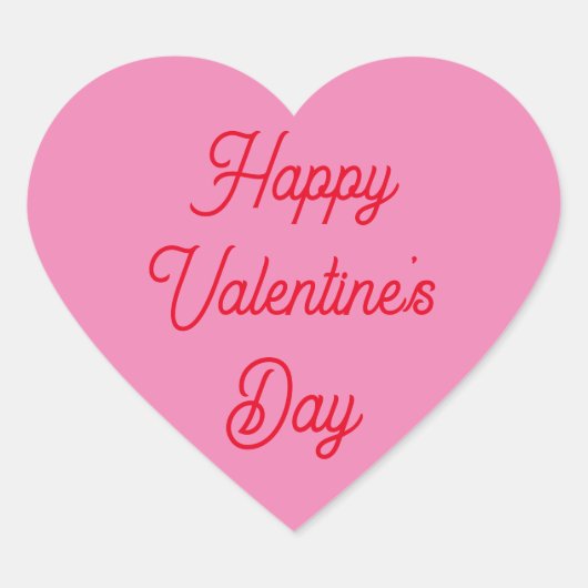 Valentijnsdag Sticker (Voorkant)