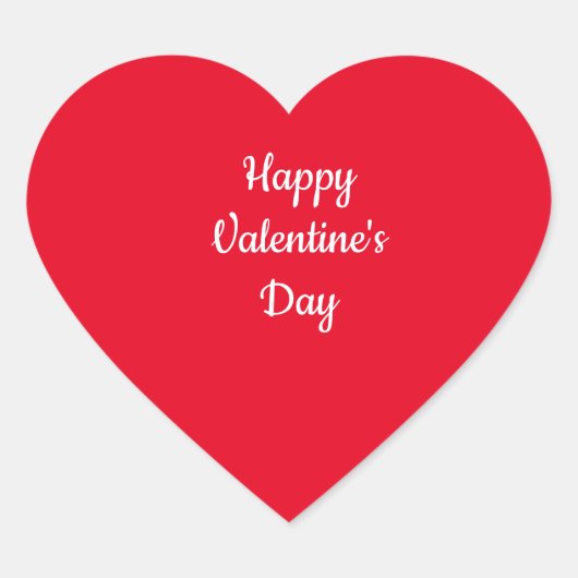 Valentijnsdag Sticker (Voorkant)