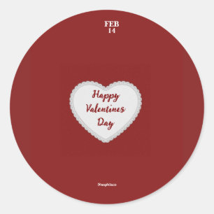 Valentijnsdag sticker - Sophiaco