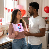 Valentijnsdag stripfiguur feestdagen kaart