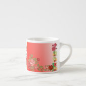 Valentijnsdag Sweeping Heart Romantic Rozen Espresso Kop (Rechts)