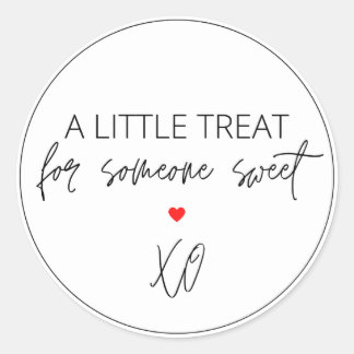 Valentijnsdag Sweet Treat Sticker