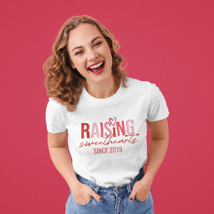 Valentijnsdag T-shirt voor Moeder van Liefjes