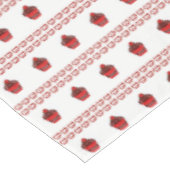 Valentijnsdag Tablecloth Cupcake Tafelkleed (Gekanteld)