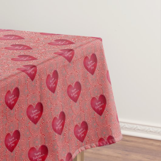 Valentijnsdag Tablecloth Heart Tafelkleed (Voorbeeld)