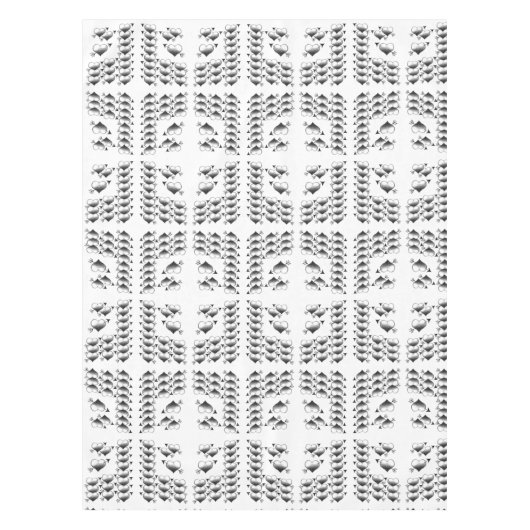 Valentijnsdag Tablecloth Tafelkleed (Voorkant)