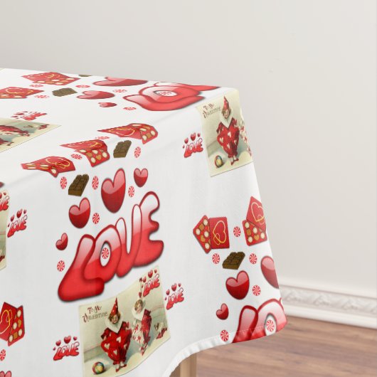 Valentijnsdag Tablecloth Tafelkleed (Voorbeeld)