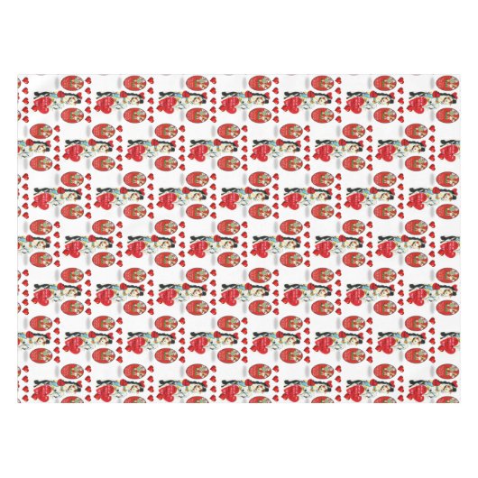 Valentijnsdag Tablecloth Tafelkleed (Voorkant (Horizontaal))