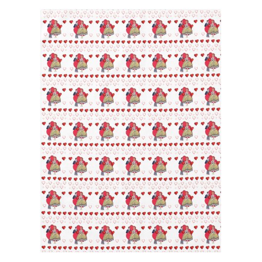 Valentijnsdag Tablecloth Tafelkleed (Voorkant)