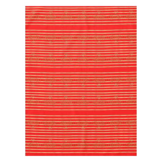 Valentijnsdag Tablecloth Tafelkleed (Voorkant)