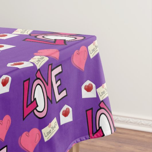 Valentijnsdag Tablecloth Tafelkleed (Voorbeeld)