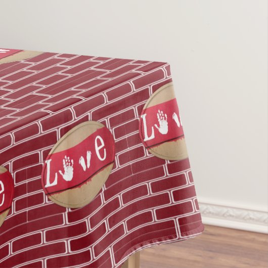 Valentijnsdag Tablecloth Tafelkleed (Voorbeeld)