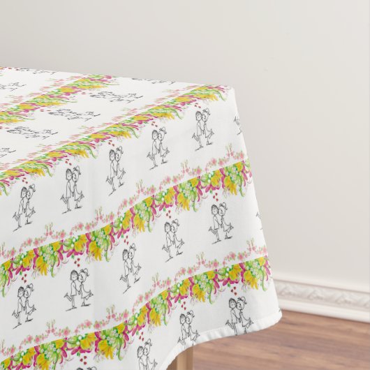 Valentijnsdag Tablecloth Tafelkleed (Voorbeeld)