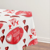 Valentijnsdag Tablecloth Tafelkleed (Voorbeeld)