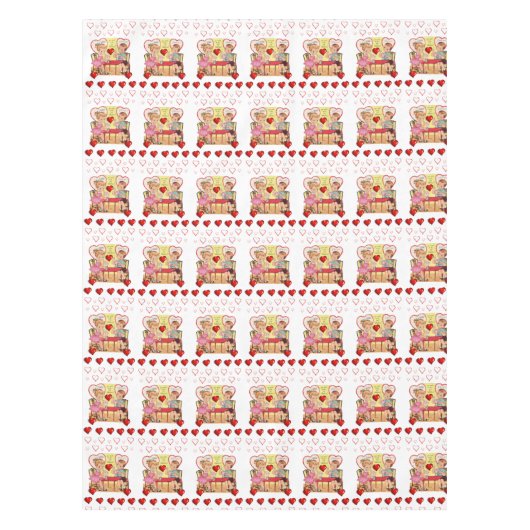 Valentijnsdag Tablecloth Tafelkleed (Voorkant)