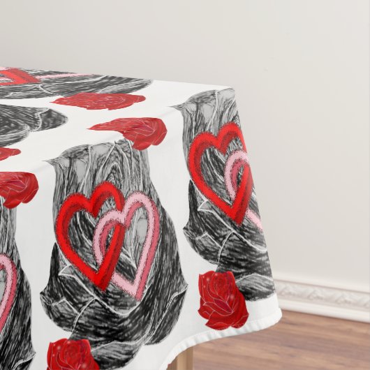 Valentijnsdag Tablecloth Tafelkleed (Voorbeeld)