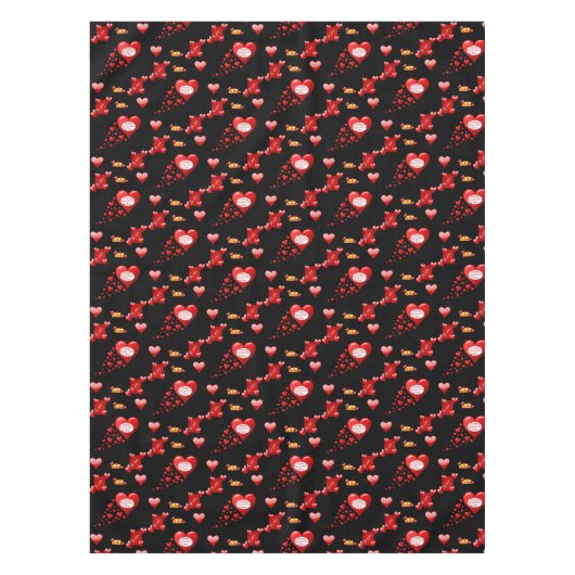 Valentijnsdag Tablecloth Tafelkleed (Voorkant)
