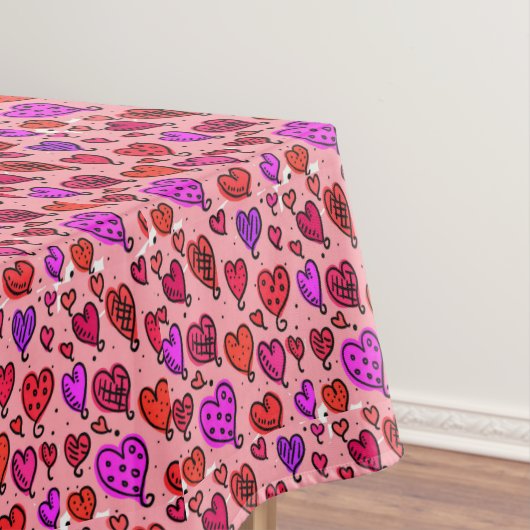 Valentijnsdag Tafelkleed (Voorbeeld)