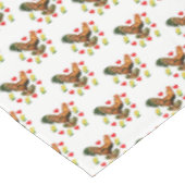 Valentijnsdag Tafelkleed Haan (Gekanteld)