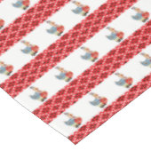 Valentijnsdag tafellaken eend (Gekanteld)