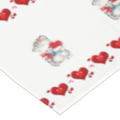 Valentijnsdag tafellaken kitten (Gekanteld)