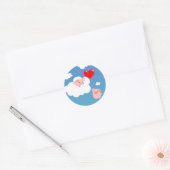 Valentijnsdag: The Wings of Love sticker (Envelop)