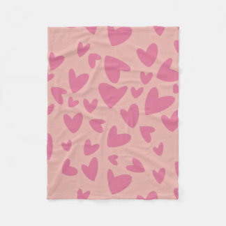 Valentijnsdag thema fleece deken