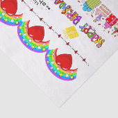 Valentijnsdag Tissue Paper Happy Birthday Tissuepapier (Detail)