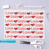 Valentijnsdag Tissue Paper Love Mom Grootmoeder Tissuepapier (Craft)