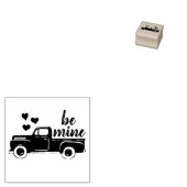 Valentijnsdag Truck Stempel (Gestempeld)