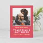 Valentijnsdag Uitnodiging (Staand voorkant)