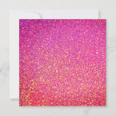 Valentijnsdag Unicorn Magic Pink Glitter Sparkle (Achterkant)