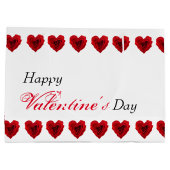 Valentijnsdag van de rode rode rode rozenrog in de groot cadeauzakje (Achterkant)