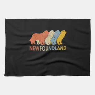 Valentijnsdag van Newfoundland Liefde dag cadeau Theedoek
