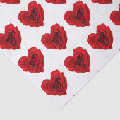 Valentijnsdag van rode rode rozenharen tissuepapier (Detail)