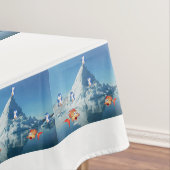 Valentijnsdag van tablet Penguin Tafelkleed (Voorbeeld)