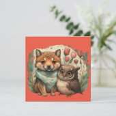 Valentijnsdag verliefd (Staand voorkant)