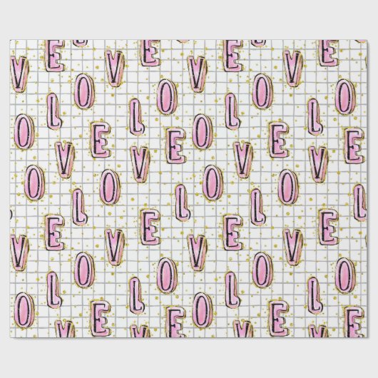 VALENTIJNSDAG VERLIEPEN CADEAUPAPIER (Vlak)