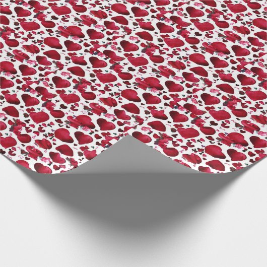 Valentijnsdag verwerkt papier voor onmiddellijke v (Hoek)