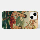  Valentijnsdag, Victoriaans Cherubs in Boot Case-Mate iPhone Case (Achterkant (horizontaal))