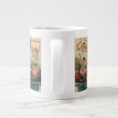 Valentijnsdag, Victoriaans Cherubs in Boot Jumbo Beker (Achterkant)