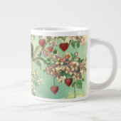  Valentijnsdag Victoriaans Cupids Hartboom Jumbo Beker (Rechts)