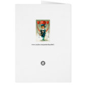 Valentijnsdag, Victoriaans Jongen met Harten (Achterkant)