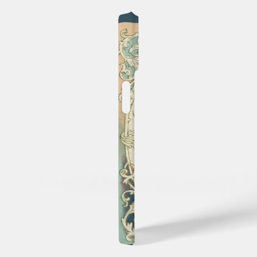  Valentijnsdag, Victoriaans Meisje met Rozen Case-Mate iPhone Case (Achterkant / Rechts)