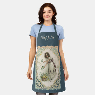  Valentijnsdag, Victoriaans Meisje met Rozen Schort