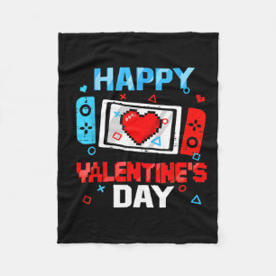 Valentijnsdag Video Game Controller Hart Boy Tod Fleece Deken
